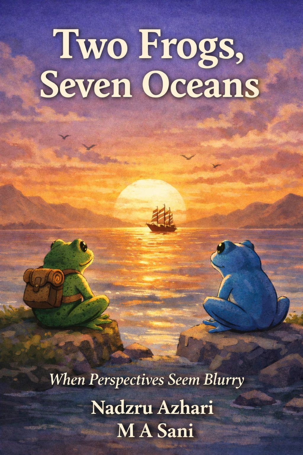 Two Frogs, Seven Oceans — front cover